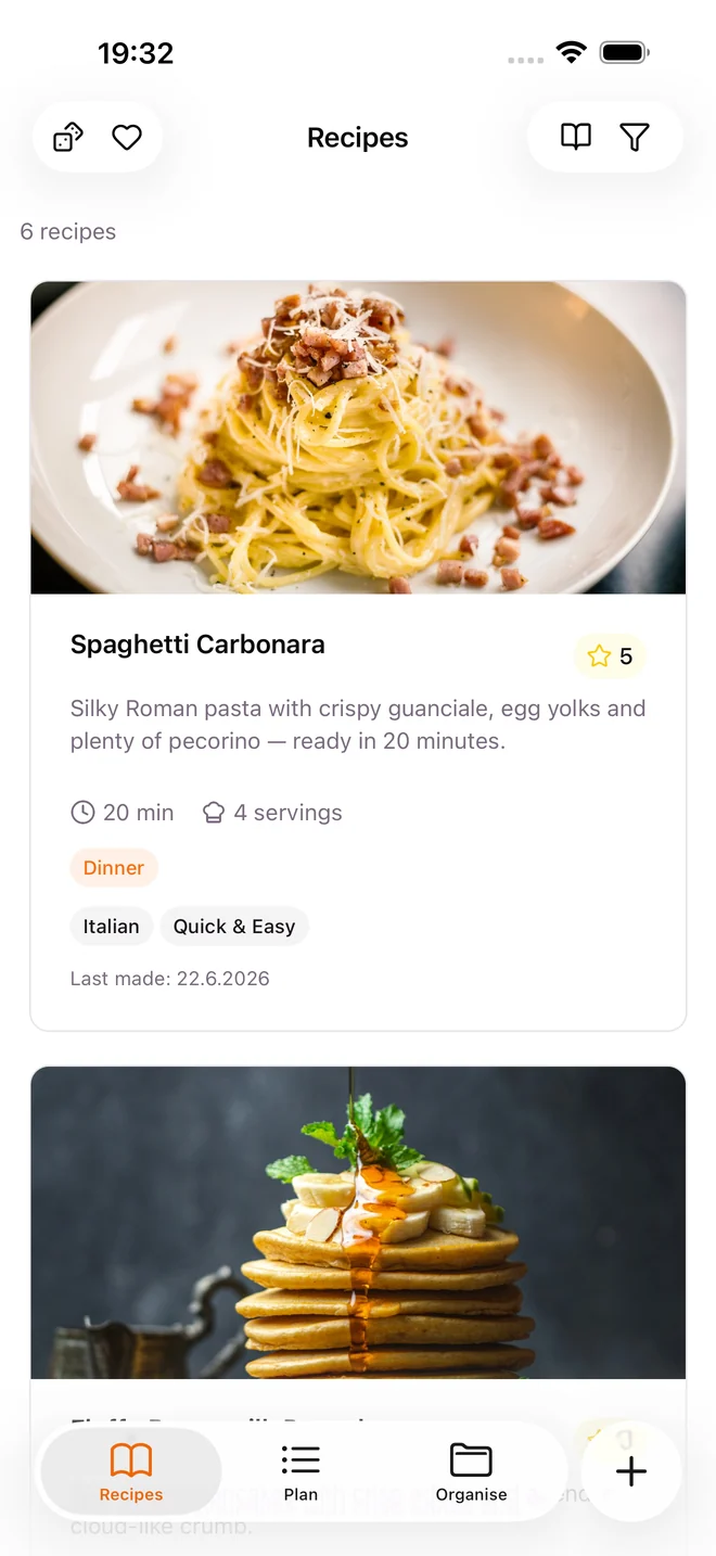 Recipes (Light)