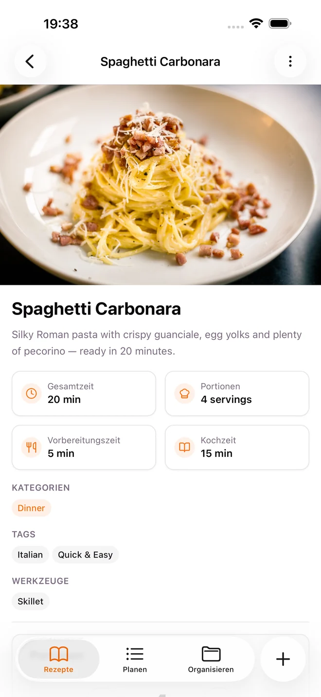 Rezept (Hell)